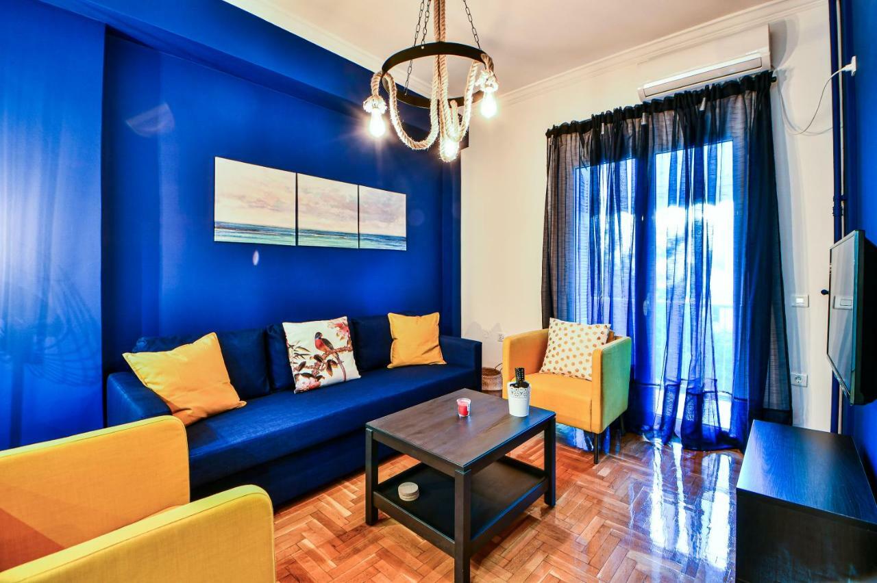 Cozy Blue Apartment By Zain Athens Exterior photo
