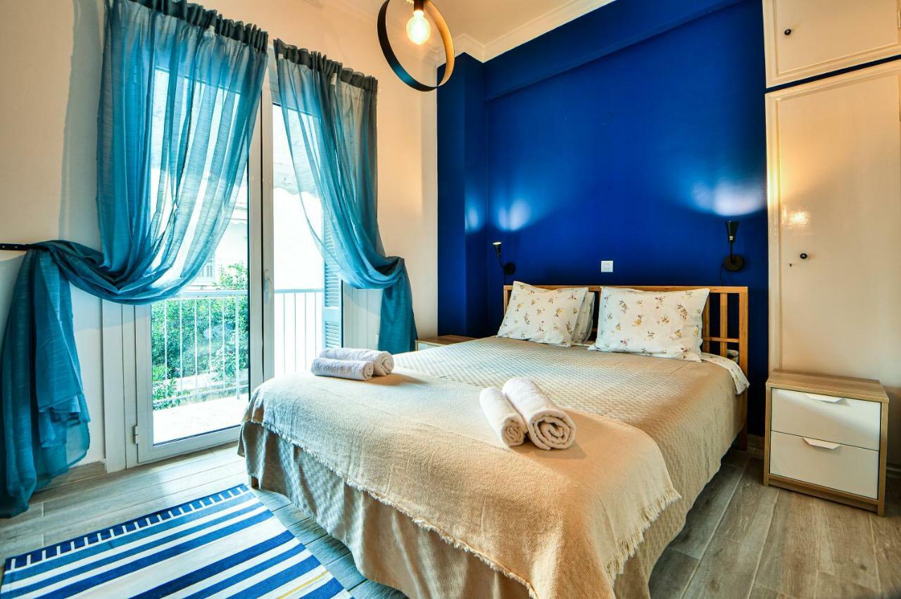 Cozy Blue Apartment By Zain Athens Exterior photo