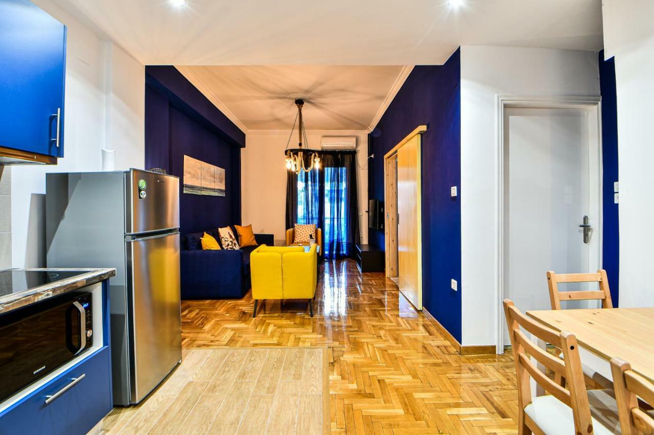 Cozy Blue Apartment By Zain Athens Exterior photo